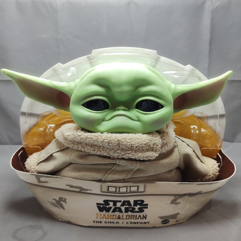 Peluche Baby Yoda Mattel Star Wars Mandalorian 30cm