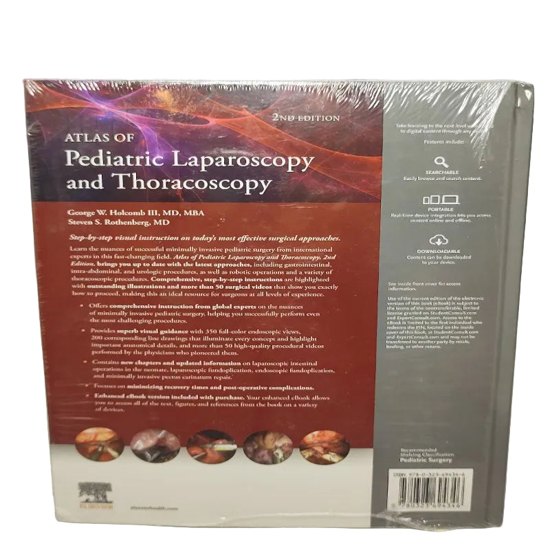 Libro Elsevier Atlas Of Pediatric Laparoscopy And Thoracoscopy 2nd Edition