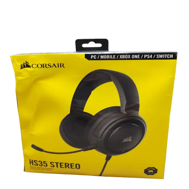 Audífonos Gamer Corsair Hs35 Stereo Negro