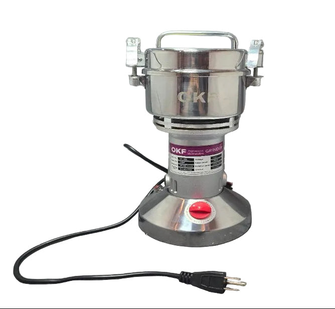 Molinillo Eléctrico De Granos Okf Hc-300 Inox 100 V /1500w