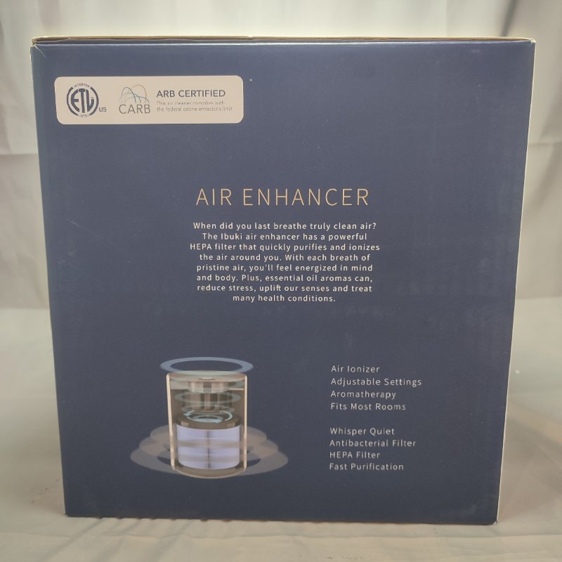 Purificador De Aire Miko H13 True Hepa Ibuki Blanco 400 Sqft