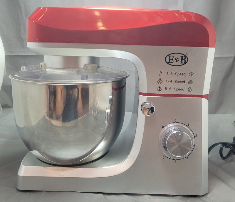 Batidora Con Pedestal Hook Mixer Eb-1701x Rojo 4.7 L