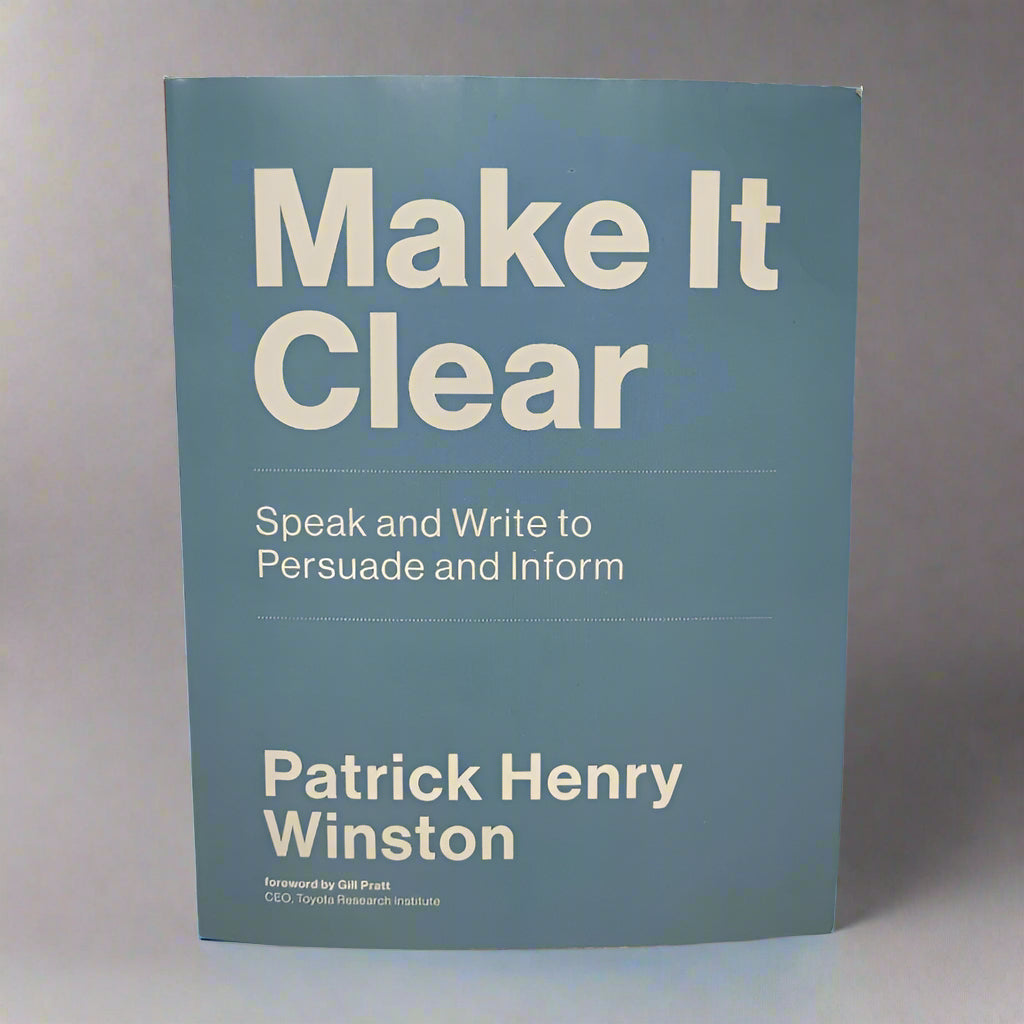 Libro Maker It Clear Patrick Henry Winston