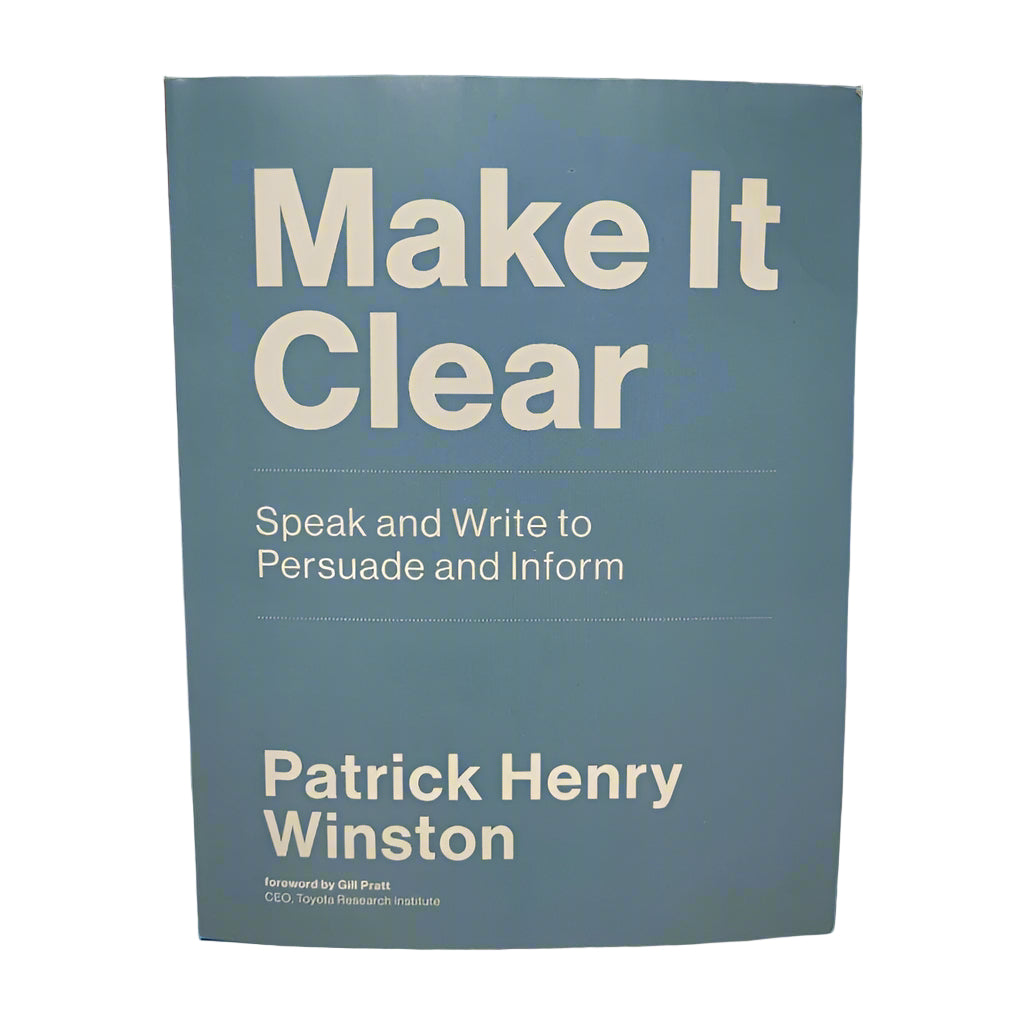 Libro Maker It Clear Patrick Henry Winston