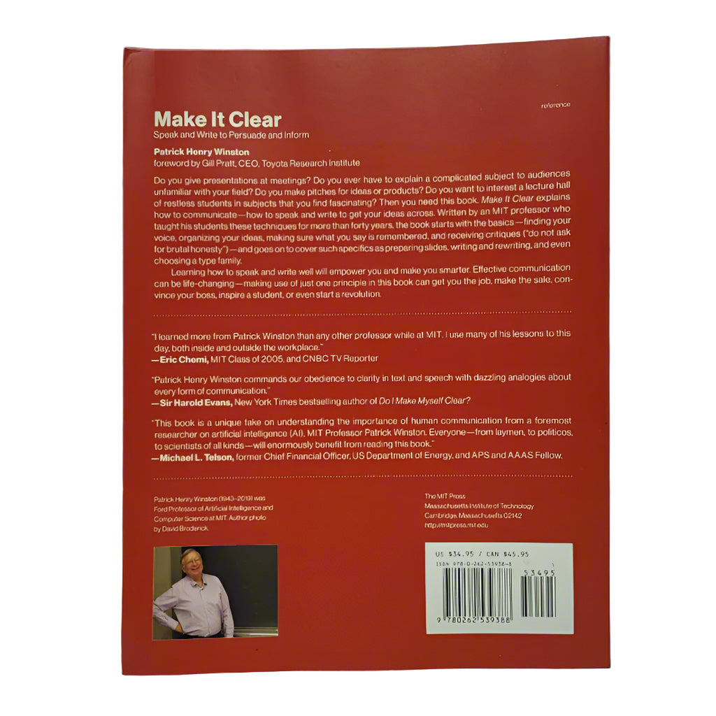 Libro Maker It Clear Patrick Henry Winston