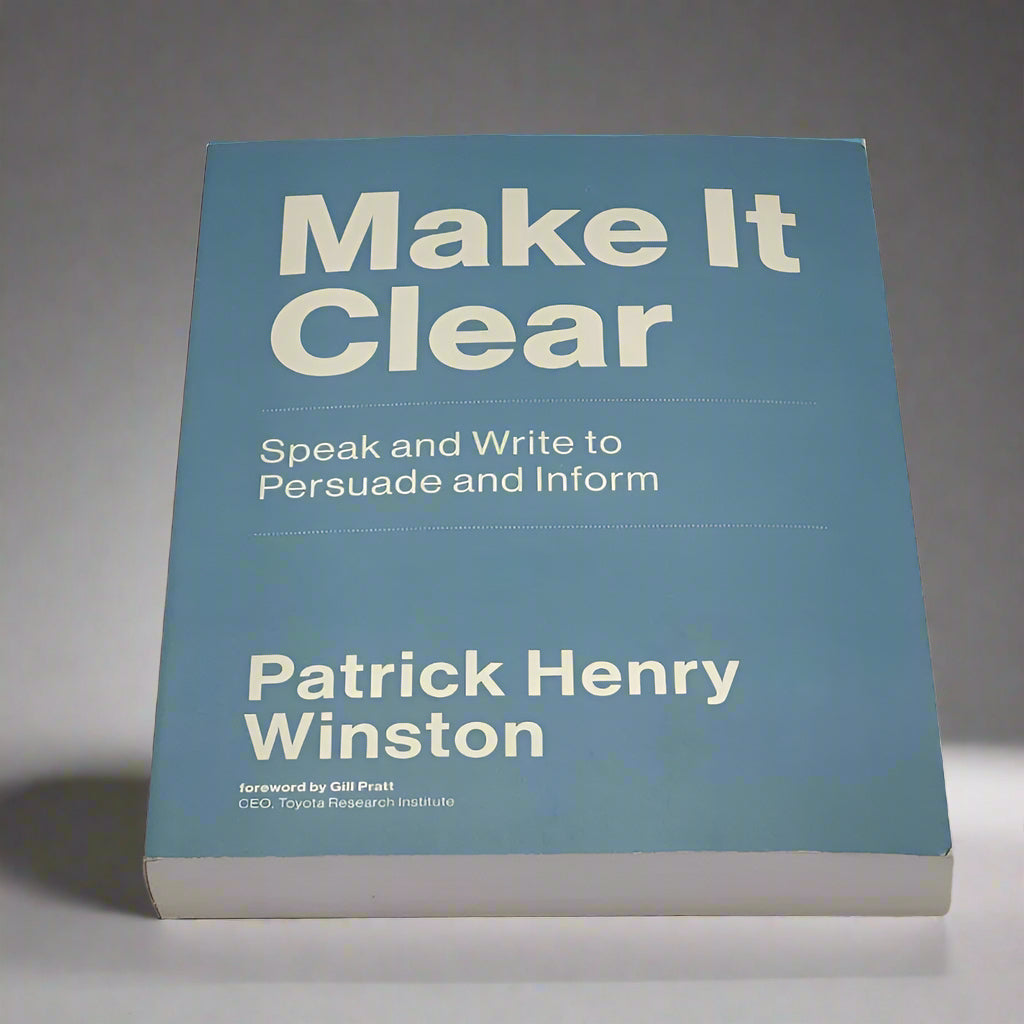 Libro Maker It Clear Patrick Henry Winston