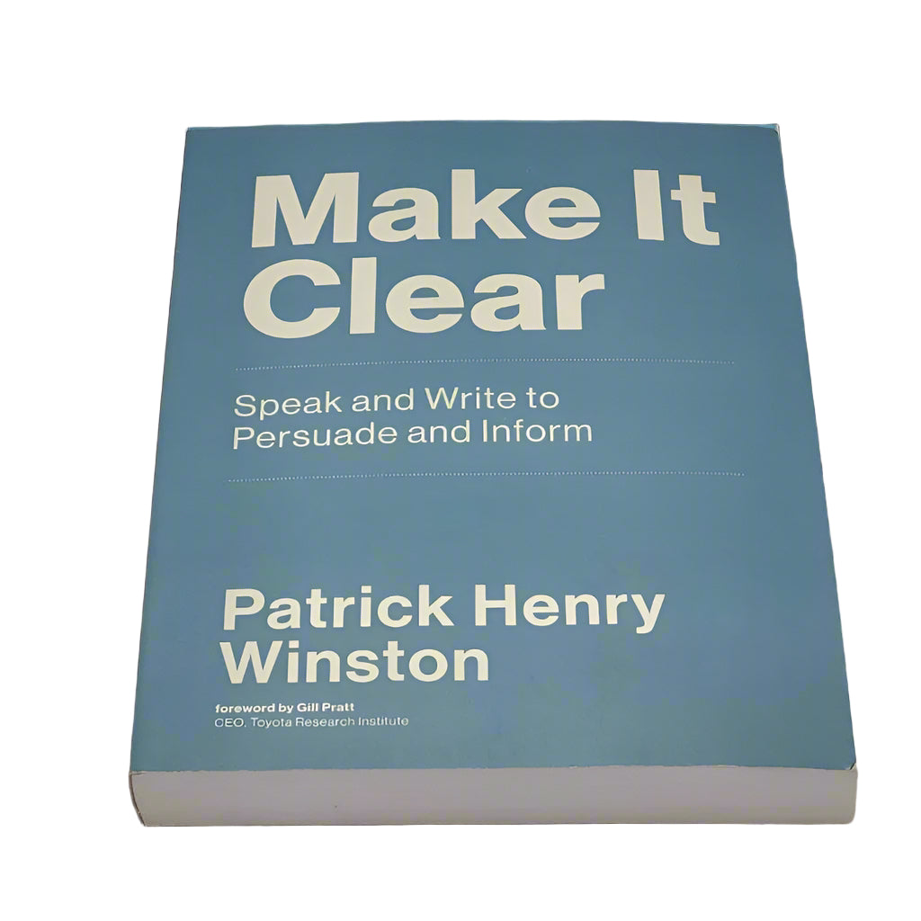 Libro Maker It Clear Patrick Henry Winston