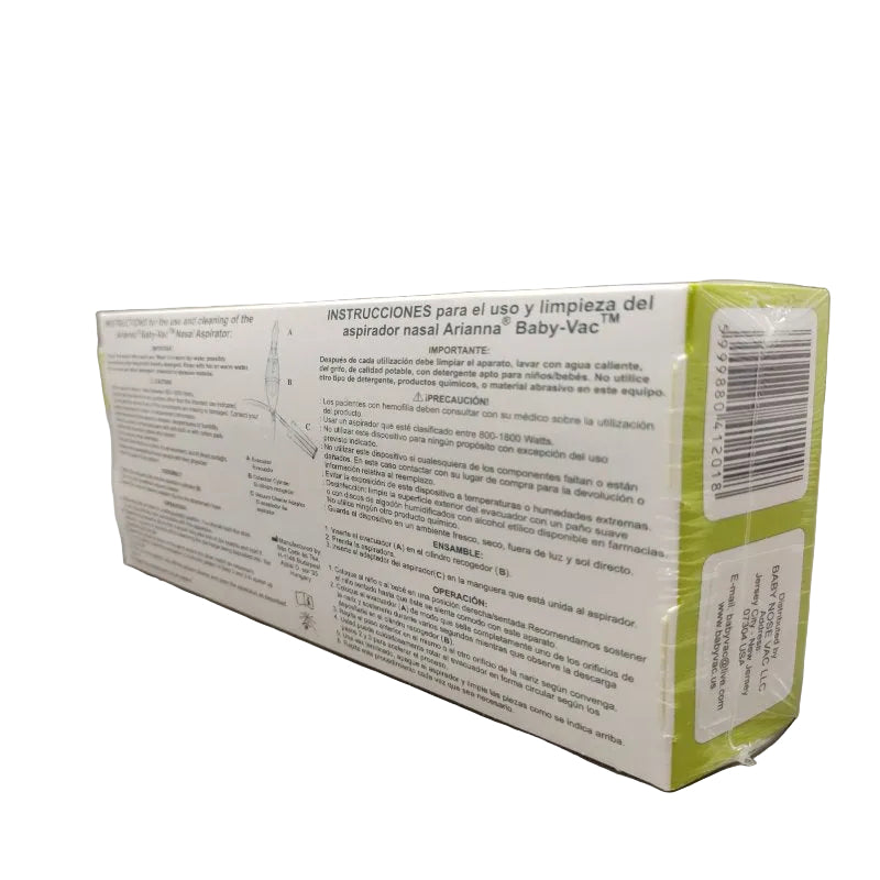 Aspirador Nasal Para Bebes Baby-Vac