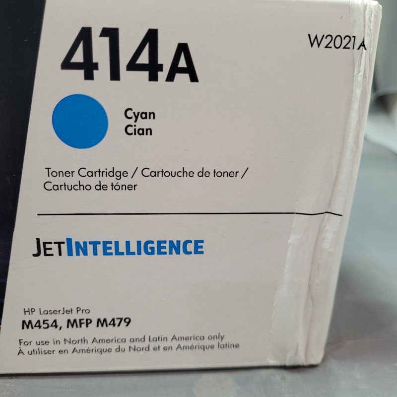 Tóner Laserjet 414a Hp W2021a Cyan