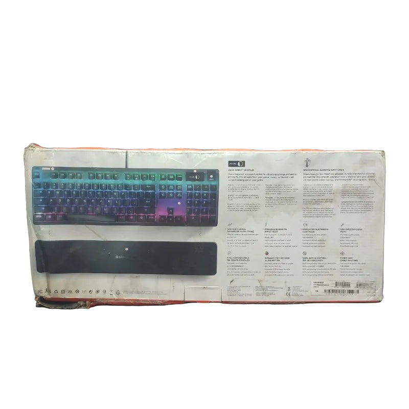 Teclado Gamer Mecánico Rgb Steelseries Apex 7