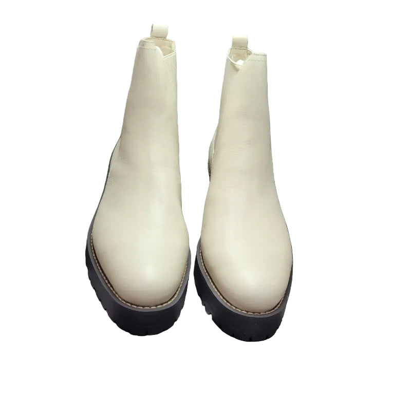 Botín Cuero Sam Edelman H1399l4900 Blanco Eur 40.5 Femenino