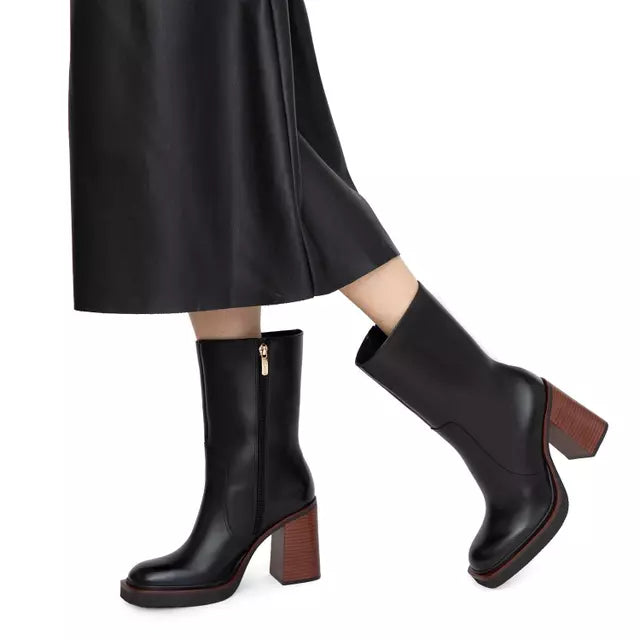 Botas Gacel Eleo298 Eleonora Talla 36, Negro