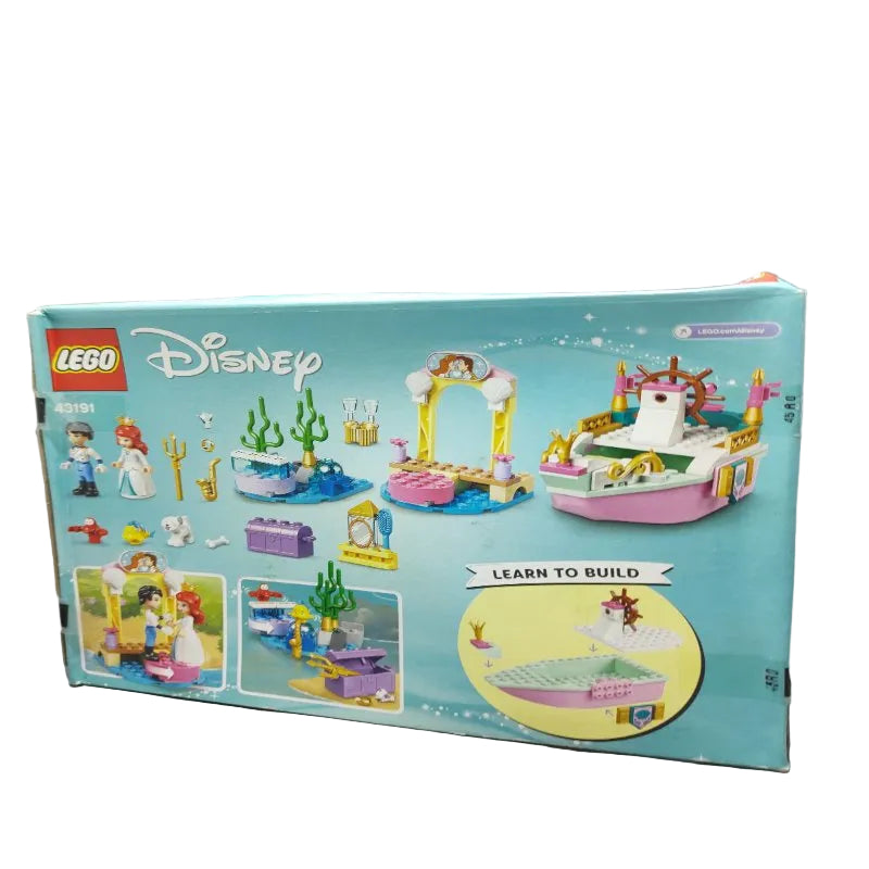 Disney Princess Lego 43191 Barco De Celebración De Ariel