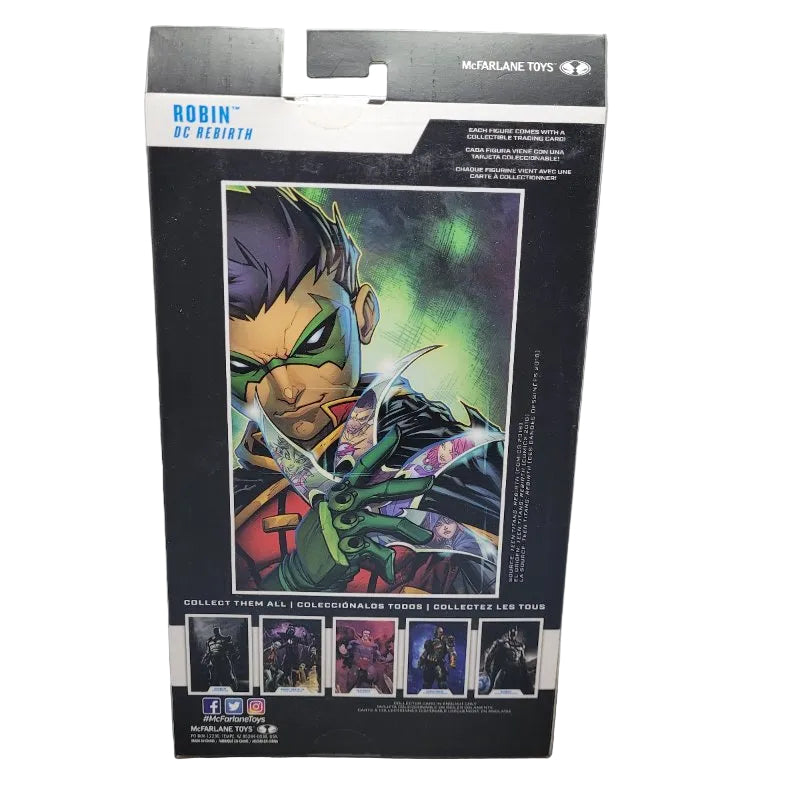Figura De Acción Dc Multiverse (Robin Dc Rebirth)