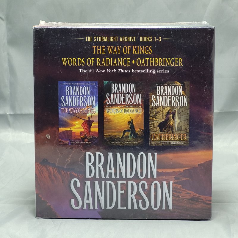 Set Libro Brandon Sanderson The Way Of Kings Words Of Radiance Oathbringer