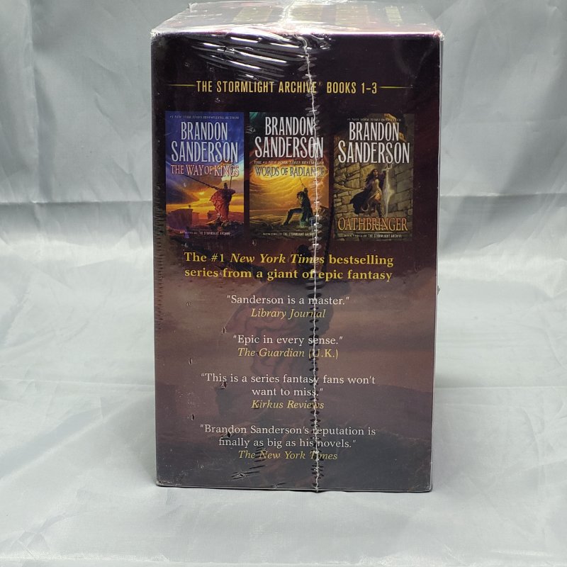 Set Libro Brandon Sanderson The Way Of Kings Words Of Radiance Oathbringer