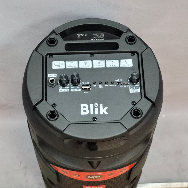 Parlante Blik Screamer3 3 Karaoke Speaker Powerbass