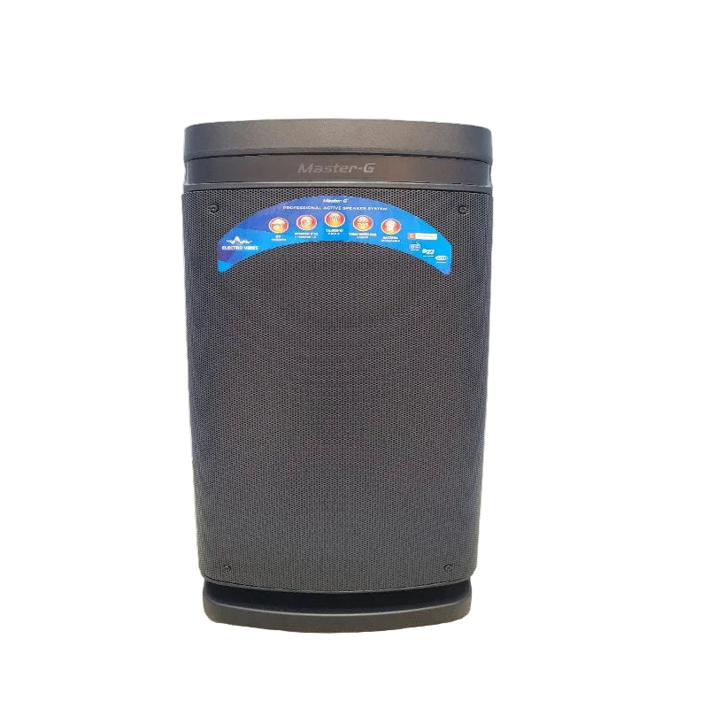Parlante Bluetooth Karaoke Master-G Electrovibes 8" X2 16.000 Watts