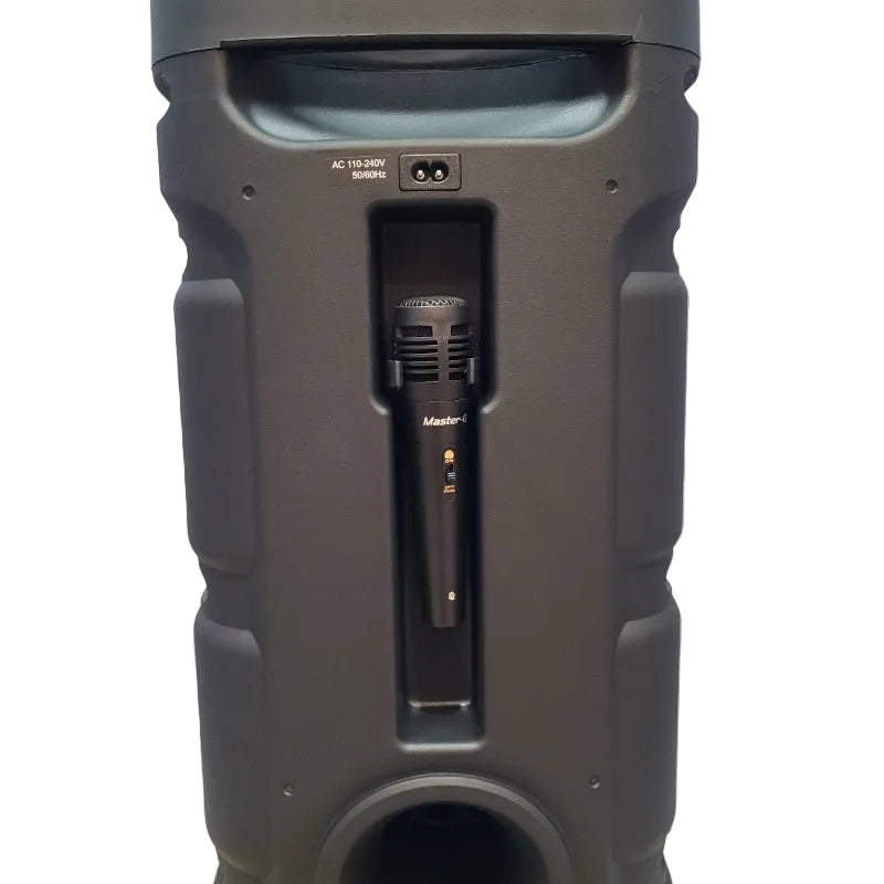 Parlante Bluetooth Karaoke Master-G Phantom 8"X2 16.000 Watts
