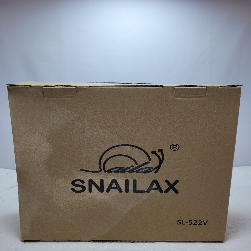 Masajeador De Pie Y Espalda Snailax Sl-522v Con Vibracion 2 En 1 Negro