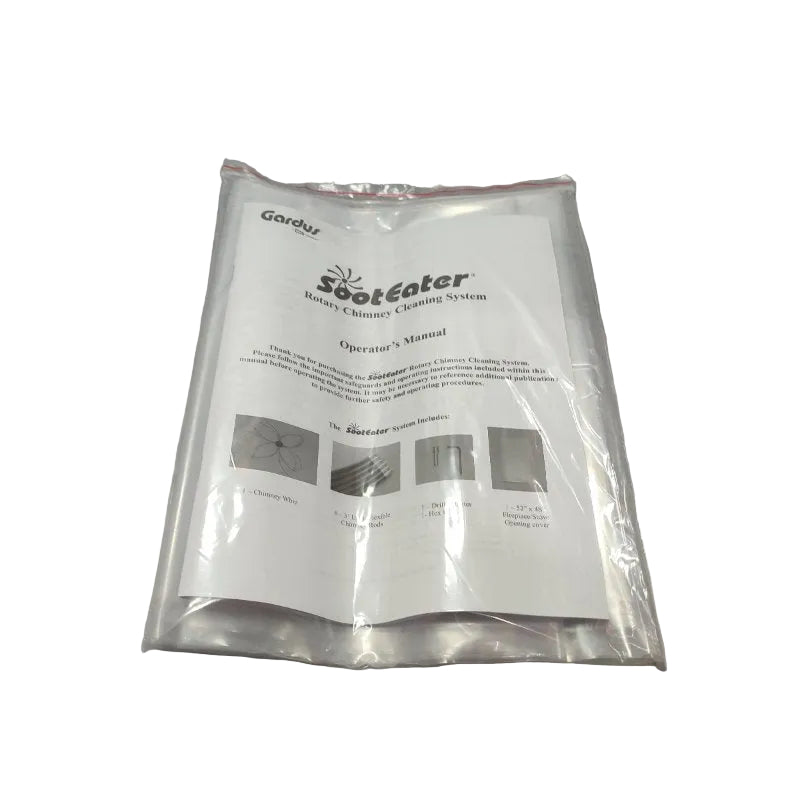 Sistema De Limpieza Giratorio Para El Hollin De La Chimenea Gardus Rch205 Sooteater