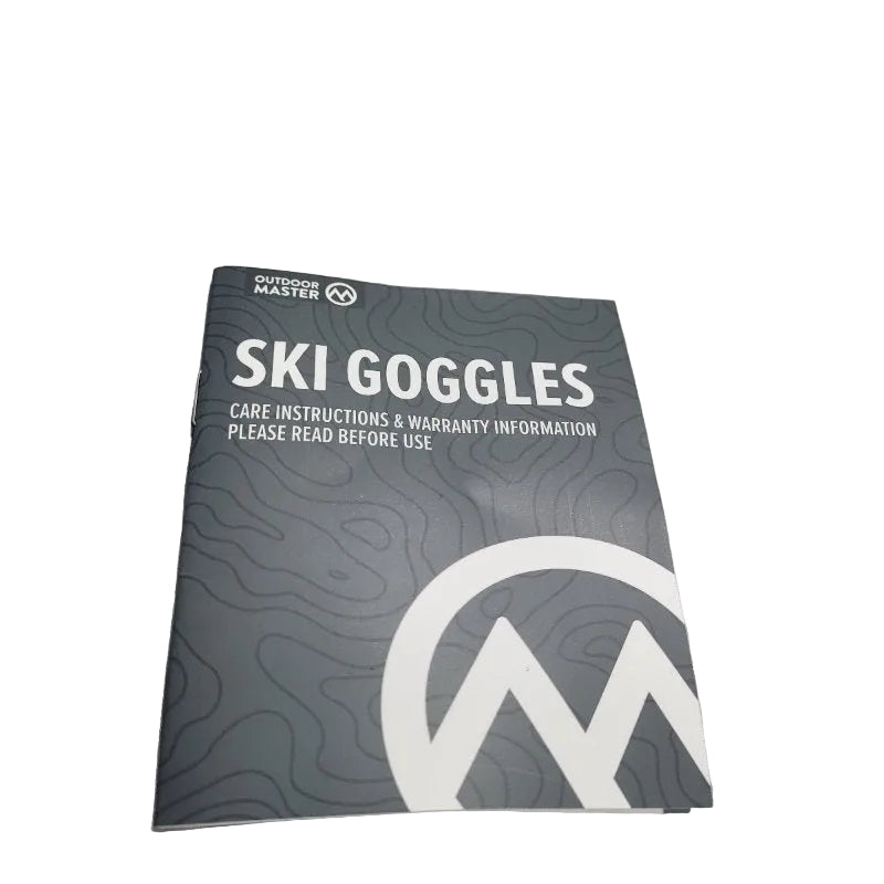 Lentes De Ski Para La Nieve Outdoor Master Negro