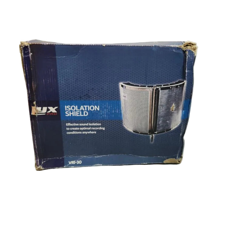 Panel Protector De Aislamiento Para Micrófono Lyxpro Vri-30 Plateado