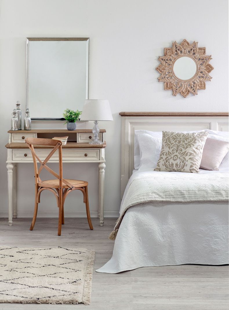 ESPEJO  CON MARCO  DOBLE BISEL 60X80CM