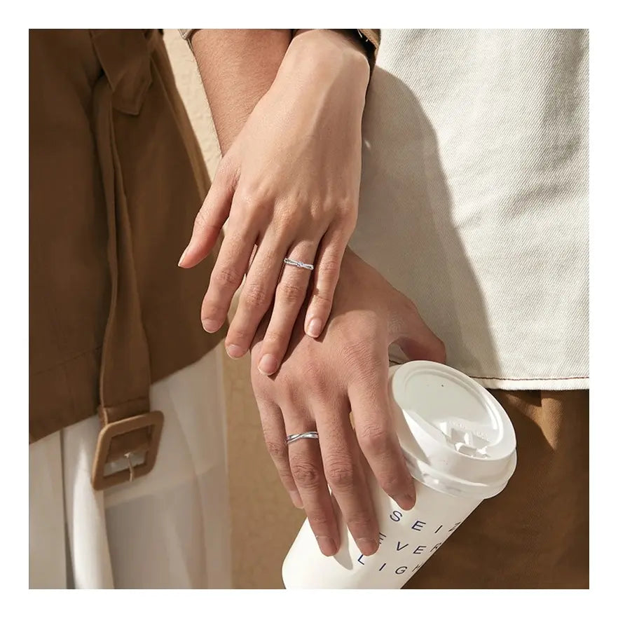 Set de Anillos ZG Joyas S925 2 Piezas