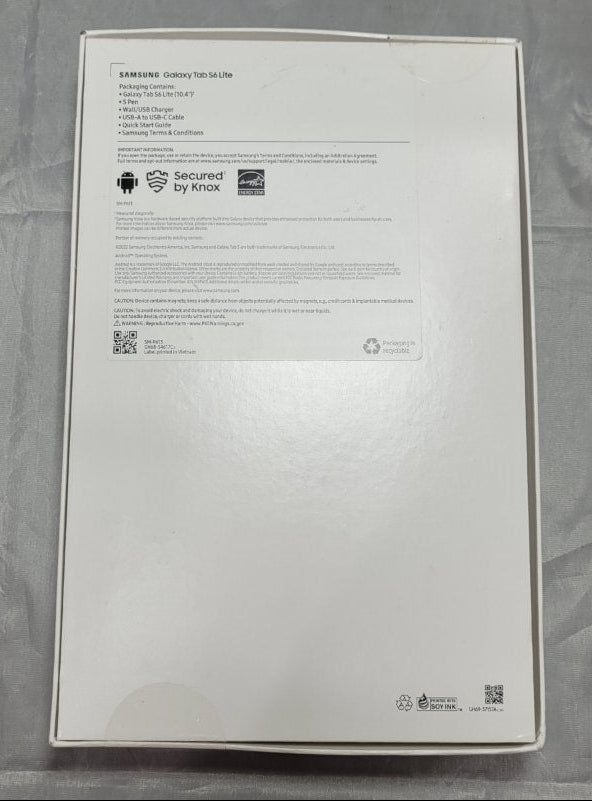 Tablet Galaxy Tab S6 Lite 10.4" Samsung Oxford Grey 64gb