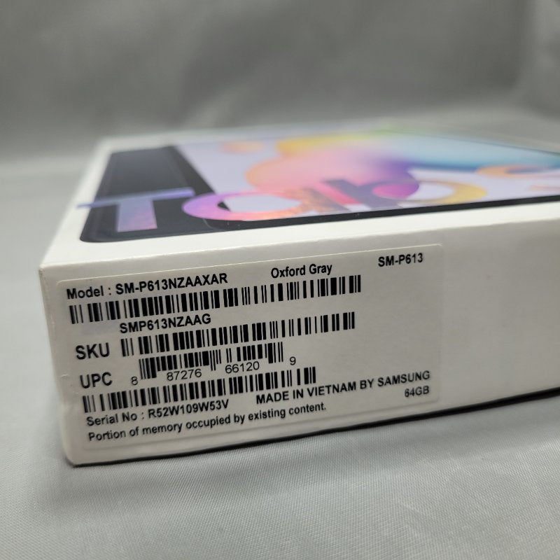 Tablet Galaxy Tab S6 Lite 10.4" Samsung Oxford Grey 64gb