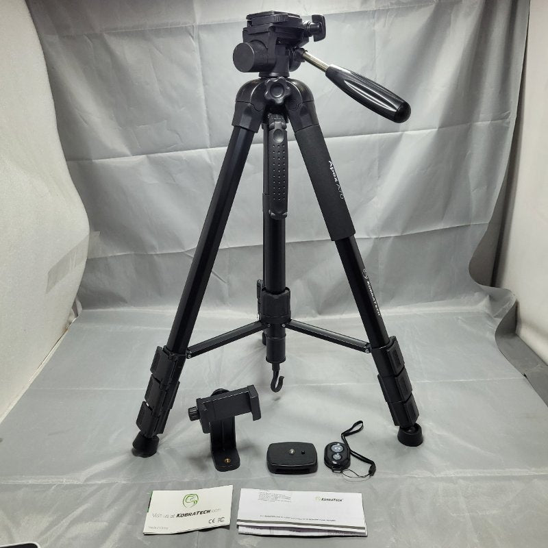 TRIPODE DE 70" KOBRA TECH APEX A70 NEGRO