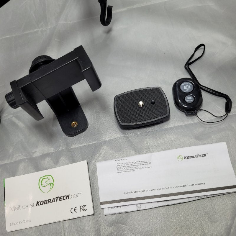 TRIPODE DE 70" KOBRA TECH APEX A70 NEGRO