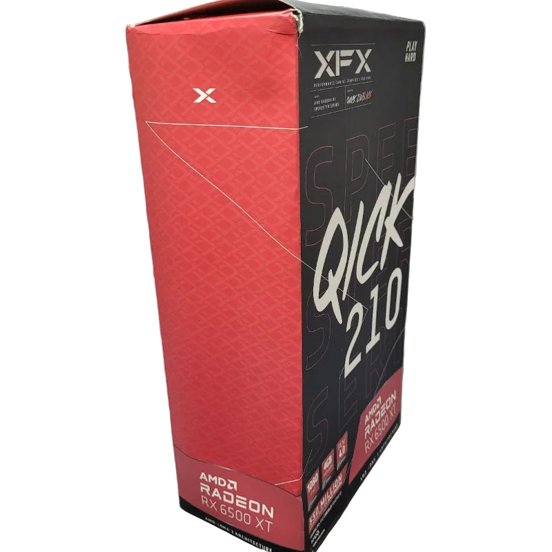 Tarjeta Grafica Para Juegos Xfx Speedster Qick210 Radeon Rx 6500 xt Negro 4gb