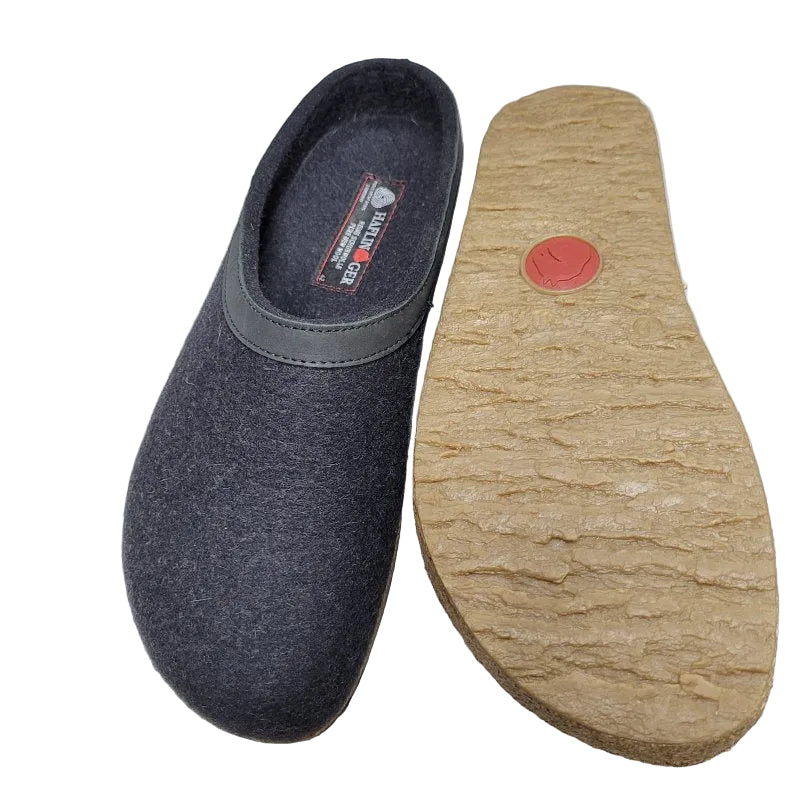 Zueco Haflinger Gzl44 Charcoal Negro 42 - 26.5cm