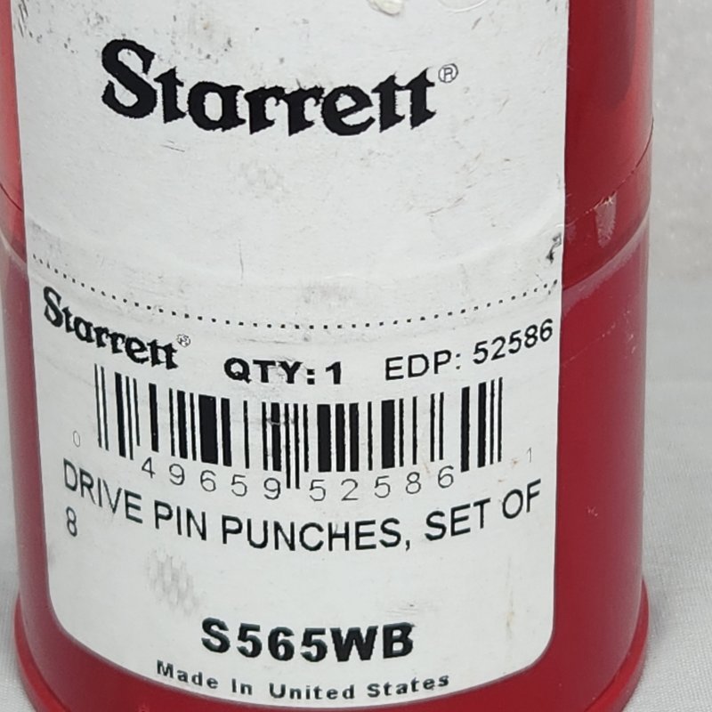 Juego de Punzones Starrett No. 565