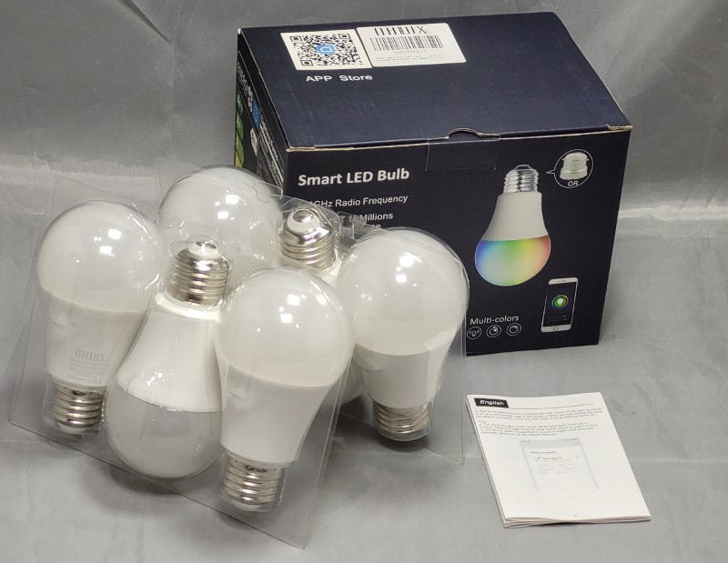 Pack de 6 Bombillas LED Inteligentes Ohlux