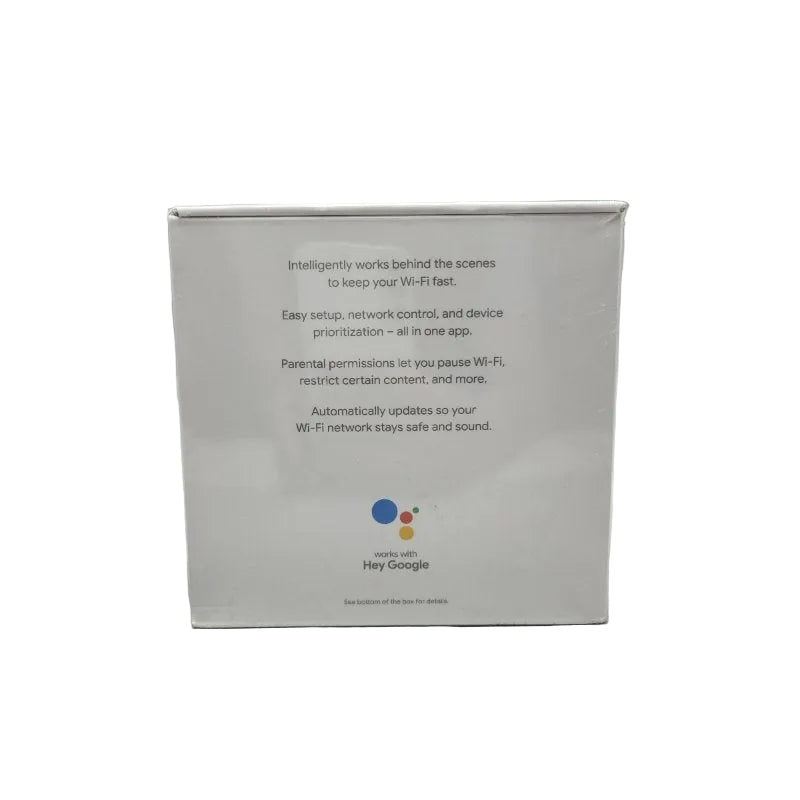 Sistema Wi-Fi Mesh Google Mesh Nieve Blanco Pack X 3 Unidades
