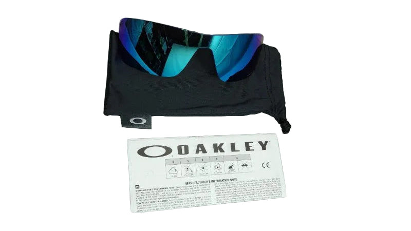 Lentes De Sol De Repuesto Oakley Ridgeline Sport Azul Femenino
