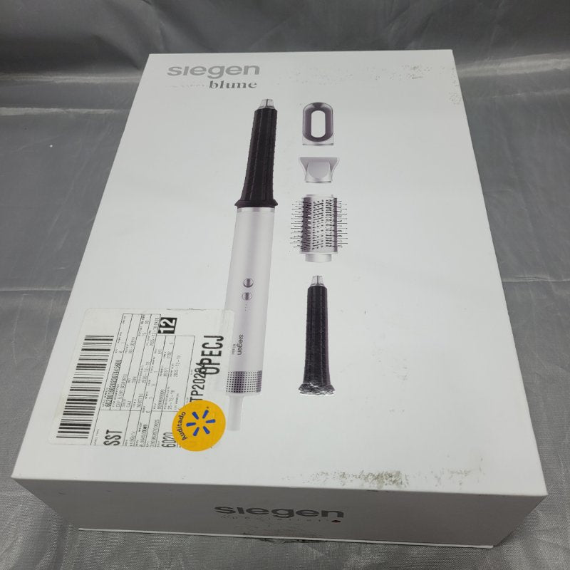 Cepillo Alisador Siegen Blume Coanda Styler 5 En 1 Sg-B2810 Blanco