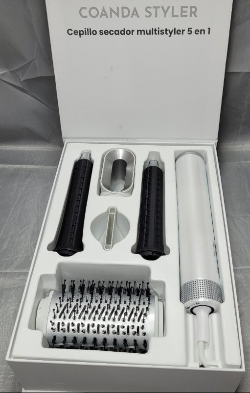 Cepillo Alisador Siegen Blume Coanda Styler 5 En 1 Sg-B2810 Blanco