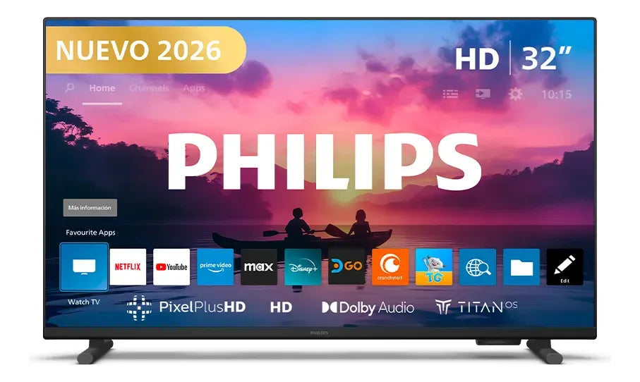 Smart TV Philips 32PHD6910 – Negro, 32 Pulgadas
