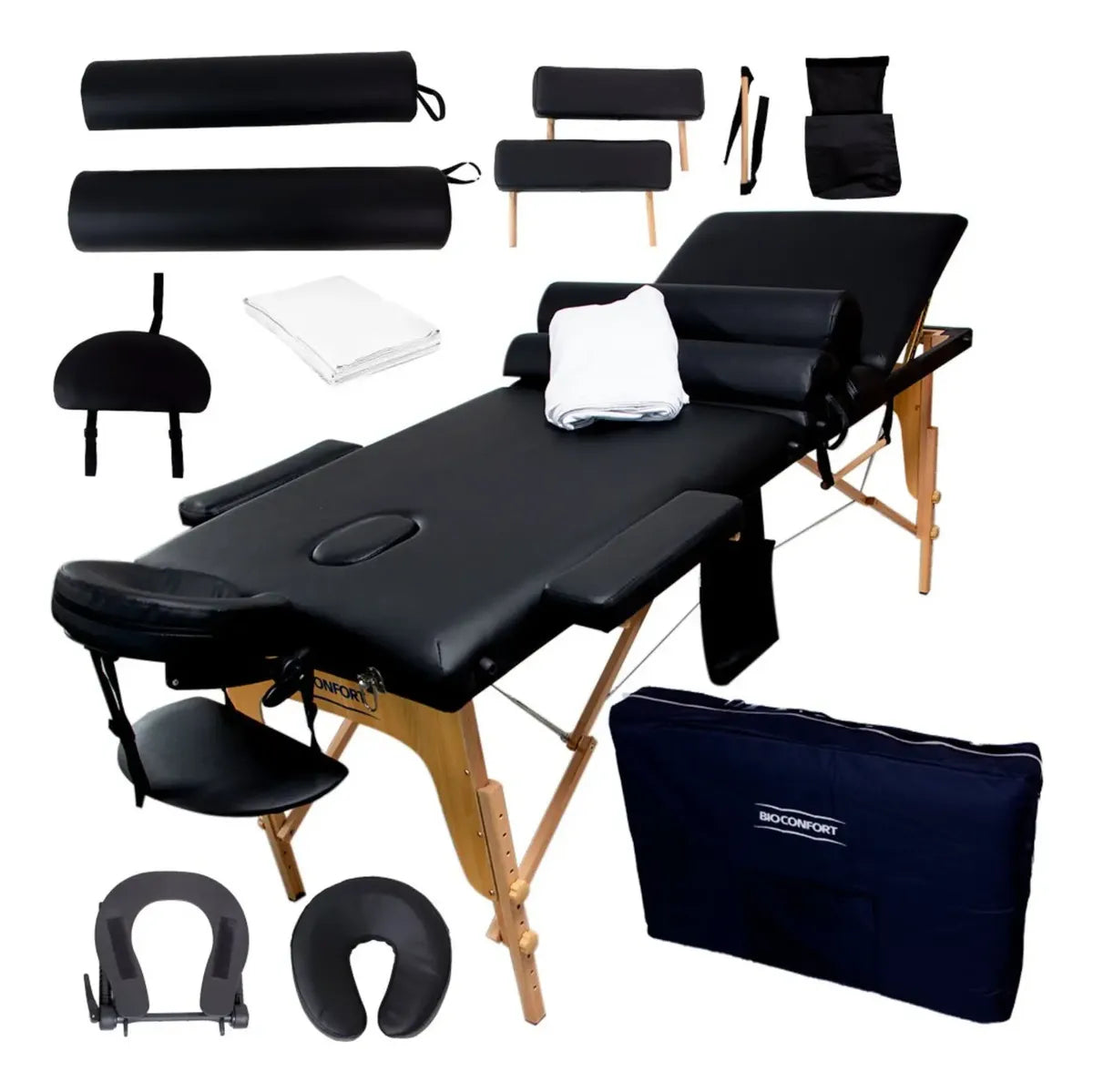 Mesa Plegable para Spa Nanofort MKZ-CAMAMASAAD3523