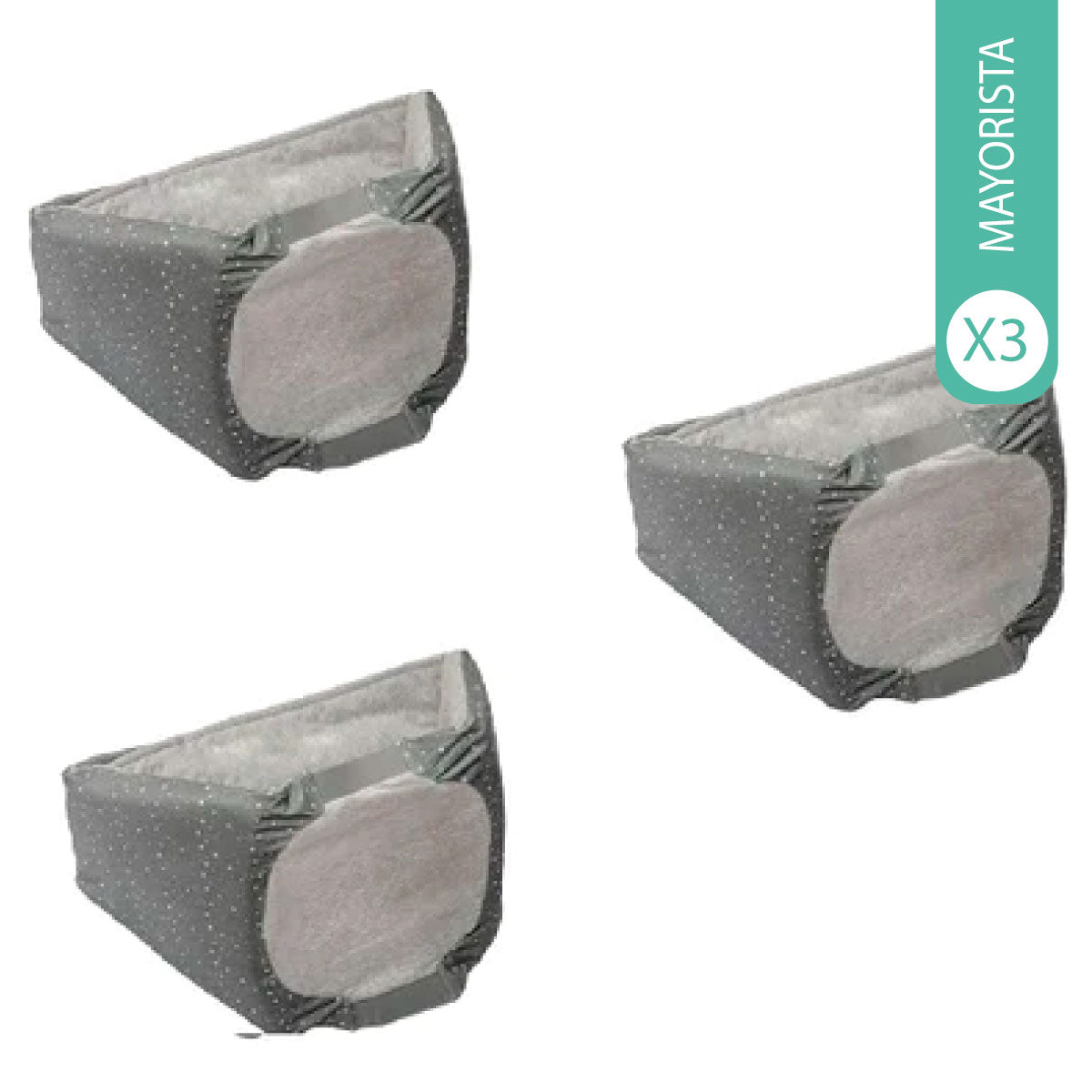 Pack 3 cinturones de embarazada para dormir infanti