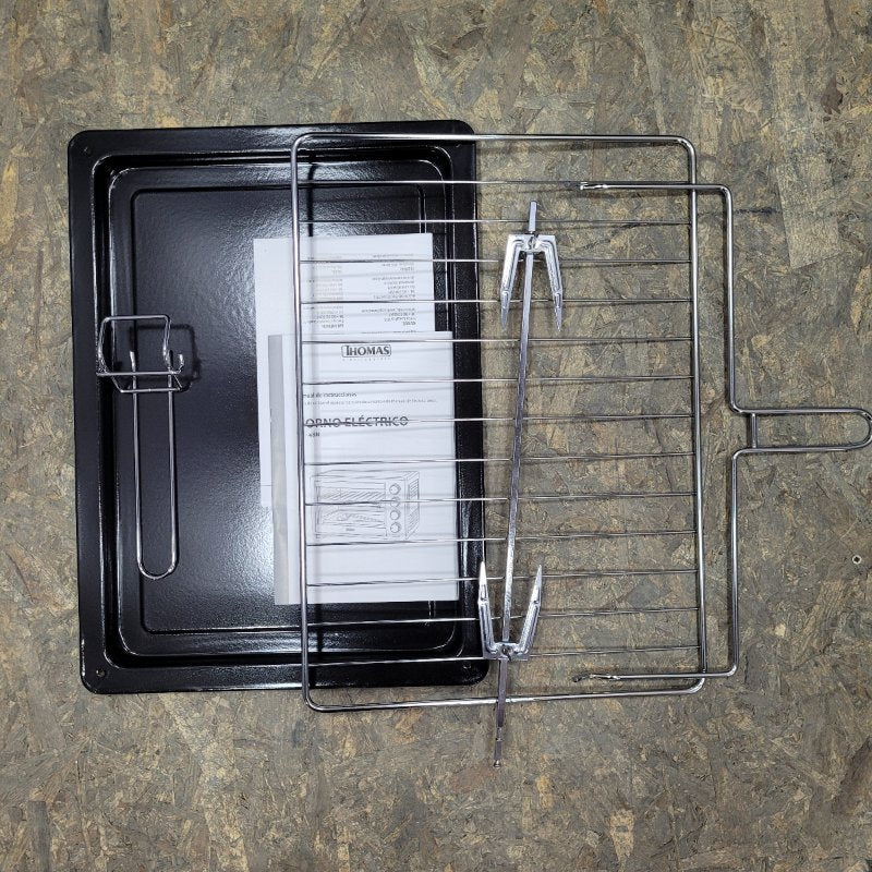 Horno Eléctrico Thomas Th-48n Negro 48 litros