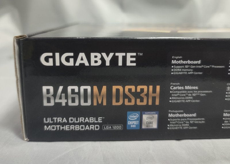 Placa Madre Gigabyte B460M DS3H Black
