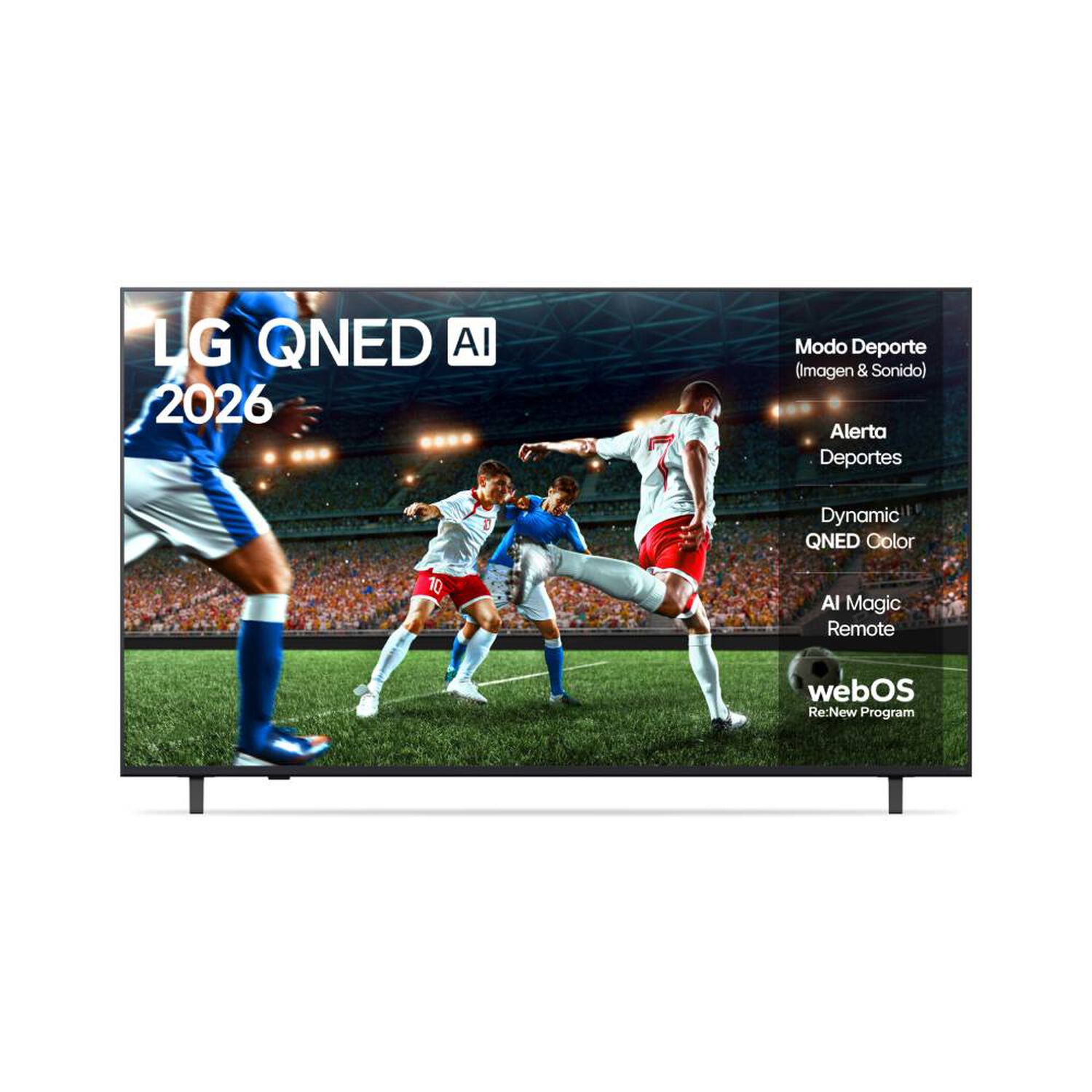 Smart TV LG QNED73 55QNED73ASA, Ultra HD 4K, 55 pulgadas