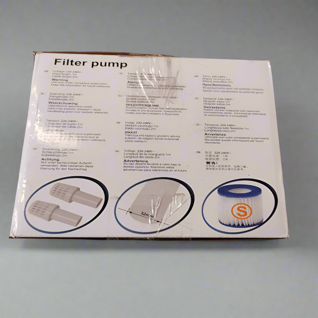 Filtro Para Piscina Con Filtro Be Splash Bbspl2694 220-240v