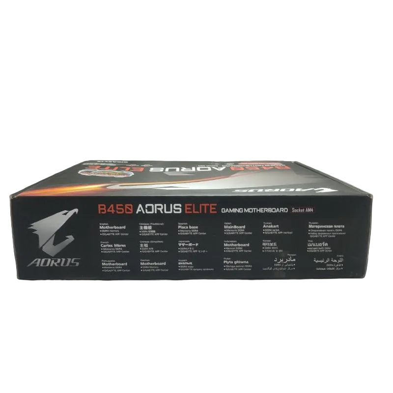 Placa Madre GAMER AORUS B450 Elite Black