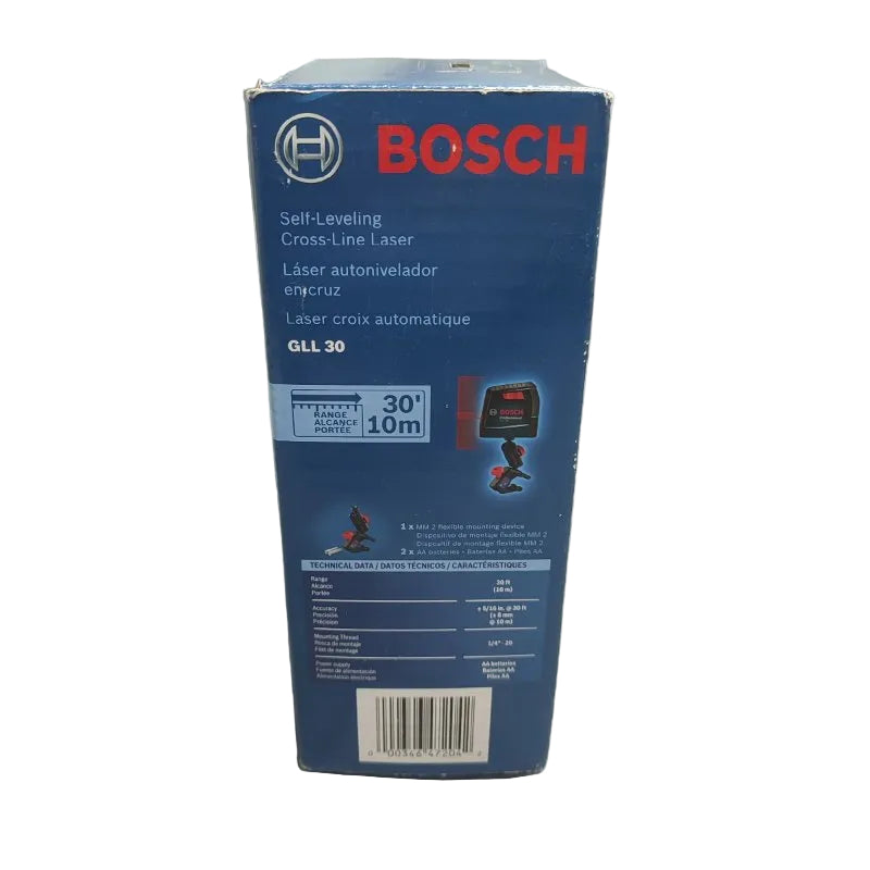Laser autonivelador en cruz Bosch GLL30